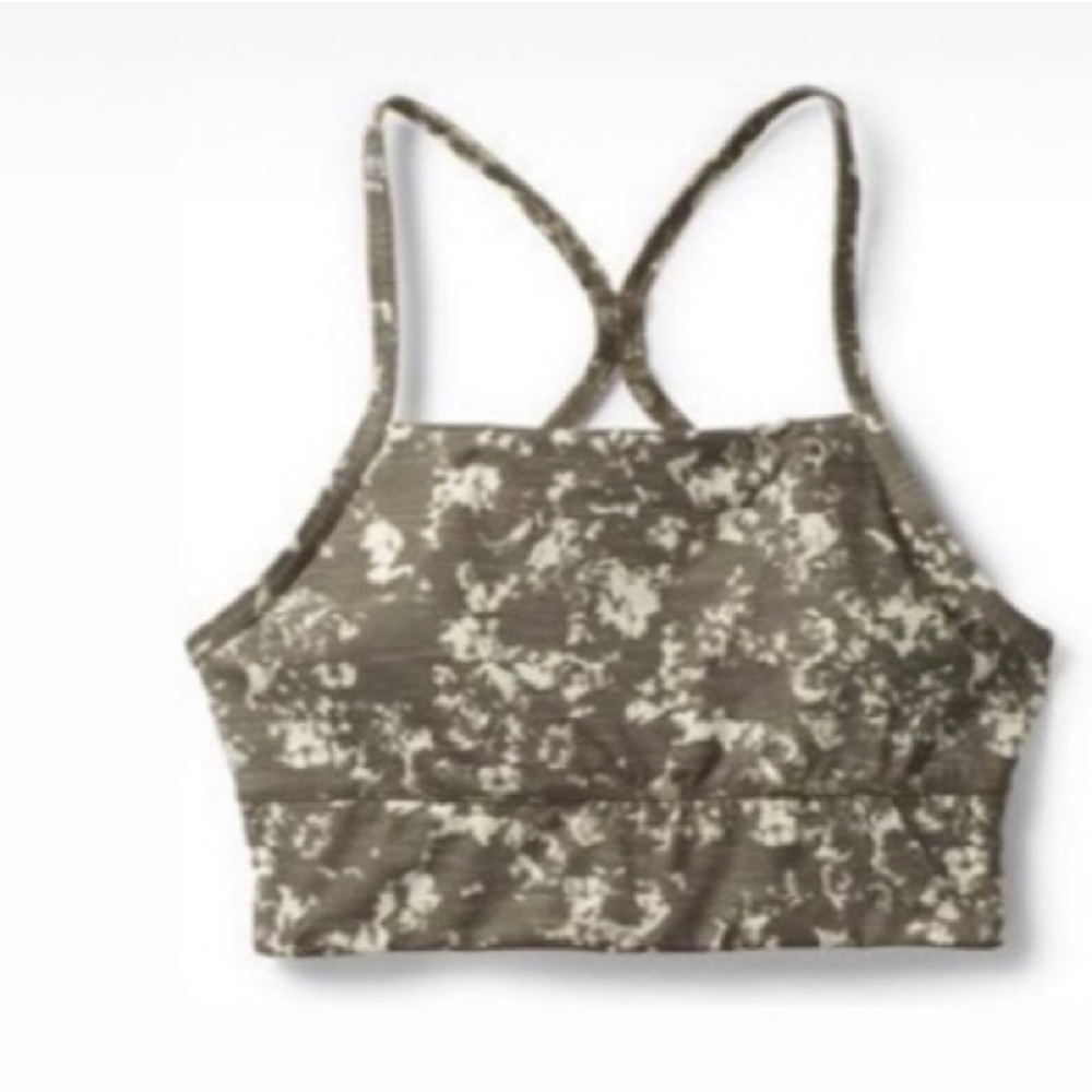 Prana green sports bra “Salix”